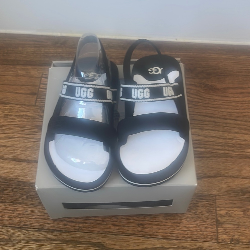 UGG I Zuma Sling - Black - Toddler - Girls